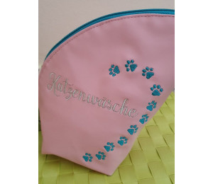 Stickdatei - Rahmen Pfoten Herz